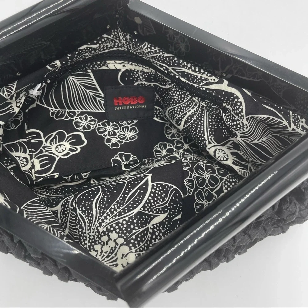 Hobo International Woven Crochet clutch